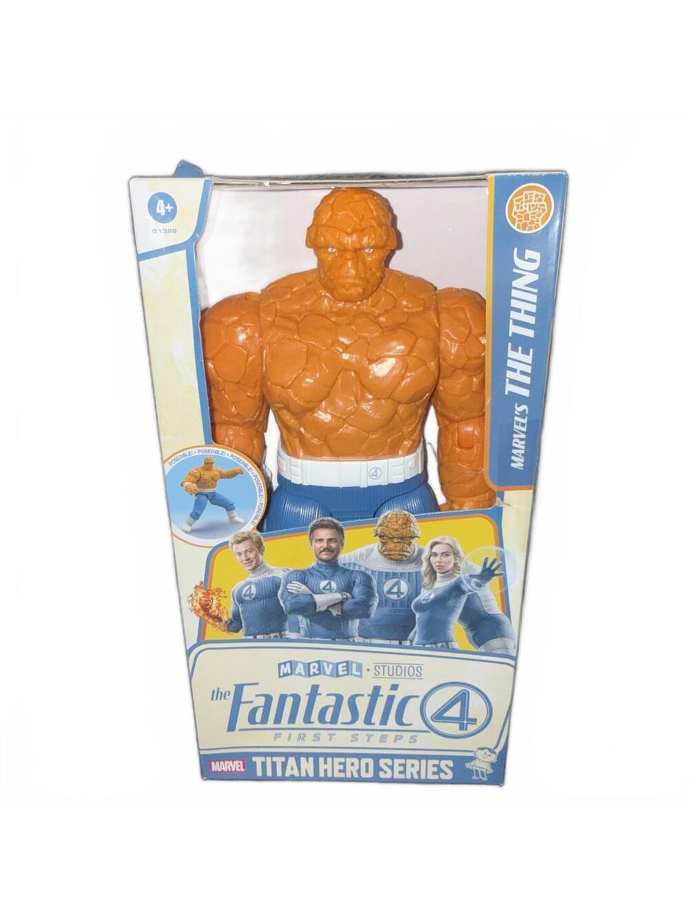 Marvel The Fantastic Four First Steps Titan Hero Series THE THING 14” Figure 4